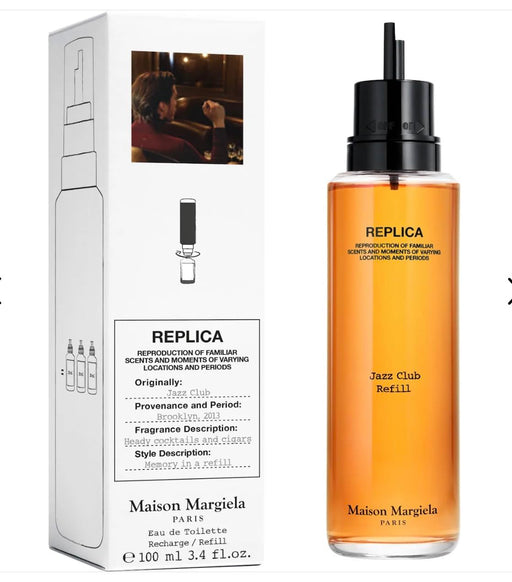 Maison Margiela Replica Jazz Club Refill Eau de Toilette 100ml - Eau de Toilette at MyPerfumeShop by Maison Margiela