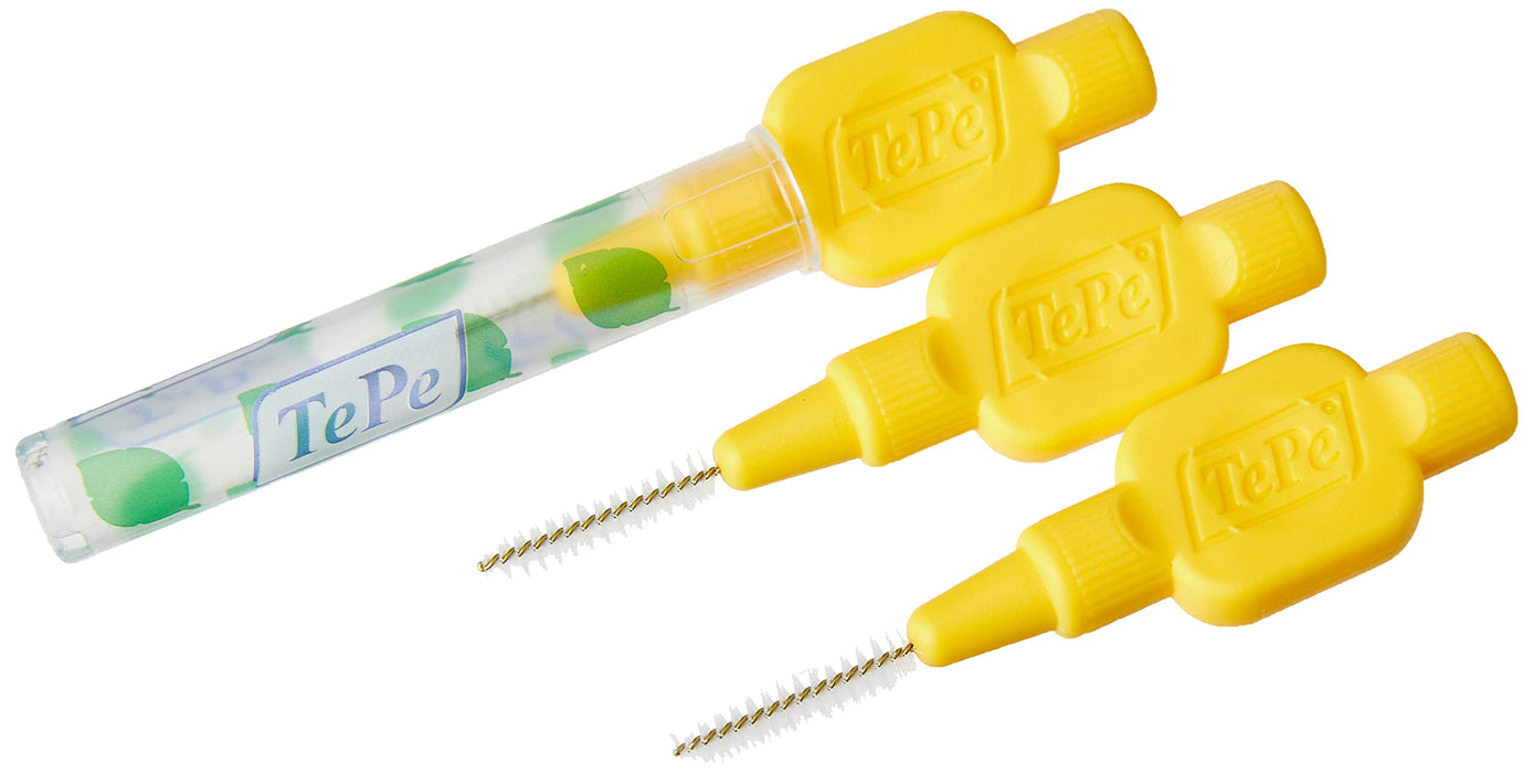 TePe Interdental Brushes Yellow 0.7mm x 6 - Gum Care at MyPerfumeShop by Tepe