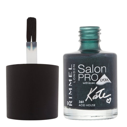 Rimmel Salon Pro With Lycra By Kate Nail Polish 12ml - 361 Acid House - Nail Care at MyPerfumeShop by Rimmel