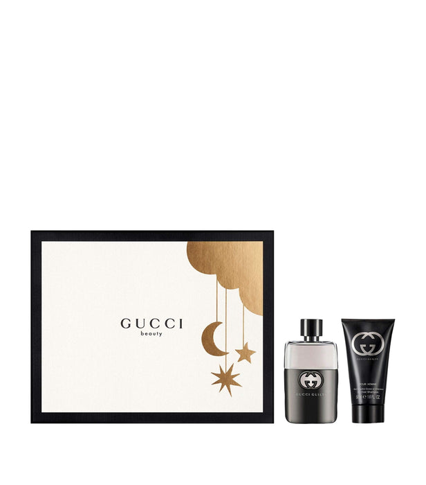 Gucci Guilty Pour Homme Gift Set 50ml EDT + 50ml Shower Gel - Eau De Toilette at MyPerfumeShop by Gucci