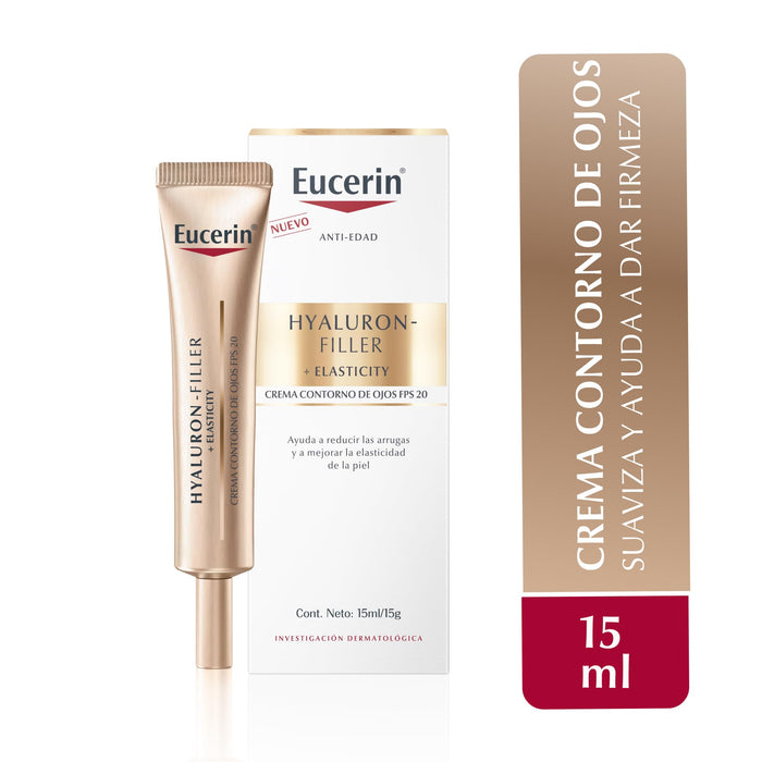 Eucerin Hyaluron-Filler+Elasticity Eye Cream SPF15 15ml - Eye Care at MyPerfumeShop by Eucerin