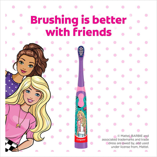 Colgate Barbie Battery Toothbrush - Toothbrushes at MyPerfumeShop by Colgate