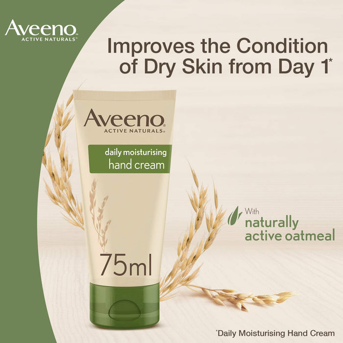 Aveeno Hand Cream - 75ml - Hand & Body Lotion at MyPerfumeShop by Johnson And Johnson