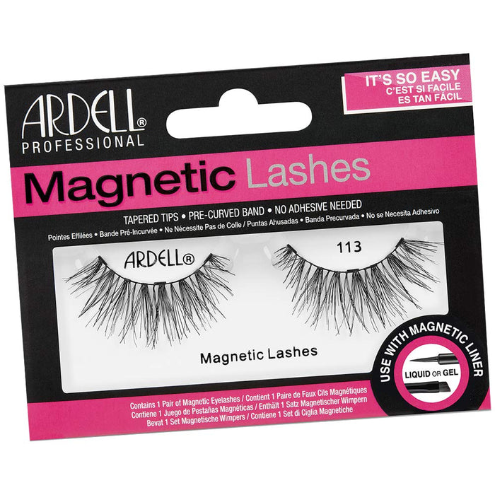 Ardell Magnetic False Lashes - 113 Black - False Lashes at MyPerfumeShop by Ardell