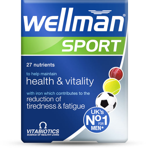 Vitabiotics Wellman 30 Capsules - Men at MyPerfumeShop by Wellman