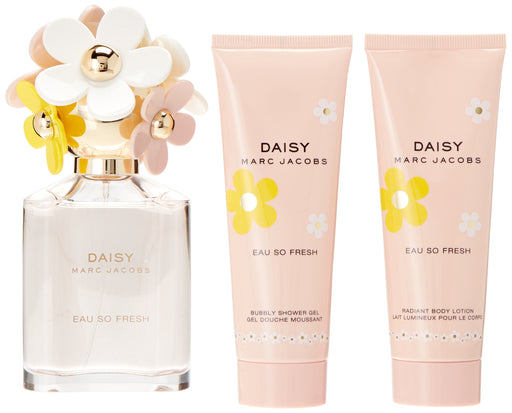 Marc Jacobs Daisy Eau So Fresh Gift Set 75ml EDT + 75ml Body Lotion + 75ml Shower Gel - Fragrance at MyPerfumeShop by Marc Jacobs