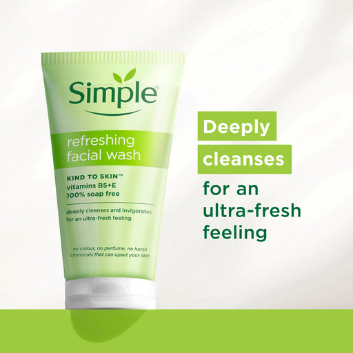 Simple Wash Gel Refreshing - 150ml - Regime Skin Care at MyPerfumeShop by Simple