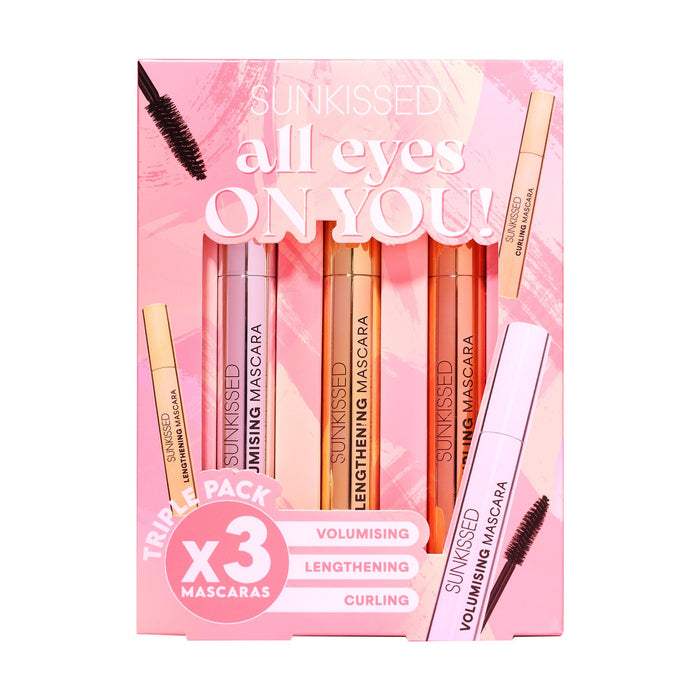 Sunkissed Eyes On You Gift Set Lash Serum + Las Primer + Lash Curling - Default Title - Mascara at MyPerfumeShop by Sunkissed