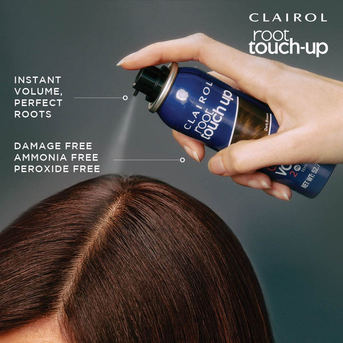 Clairol Root Touch Up & Volume Spray Light Brown - 75ml - Colourants at MyPerfumeShop by Clairol