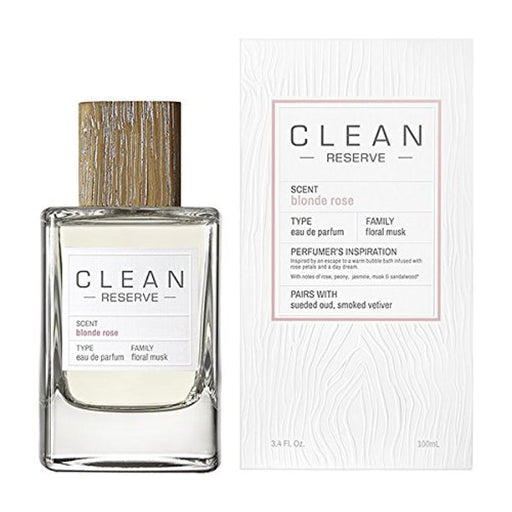 Clean Reserve Blonde Rose Eau de Parfum 100ml Spray - Perfume & Cologne at MyPerfumeShop by Clean