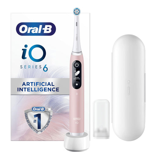 Oral-B Sensitive Edition iO - 6 - Pink  Toothbrush - Rotating at MyPerfumeShop by Oral-B