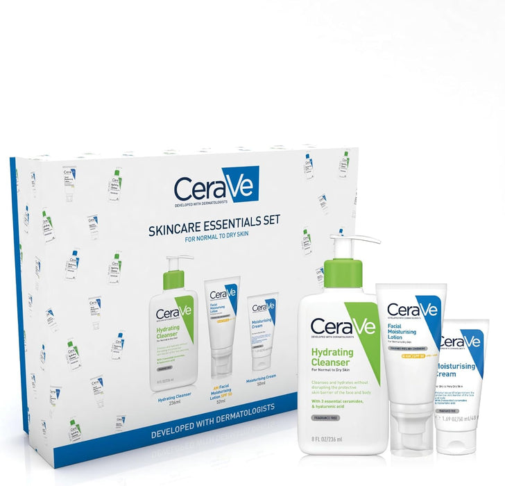 CeraVe Skincare Essential Set for Normal To Dry Skin - Skin Care Product at MyPerfumeShop by CeraVe