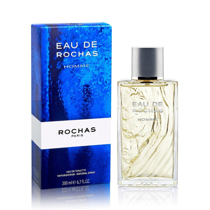 Rochas Eau Rochas Homme Eau de Toilette 200ml - Personal Fragrance at MyPerfumeShop by Rochas