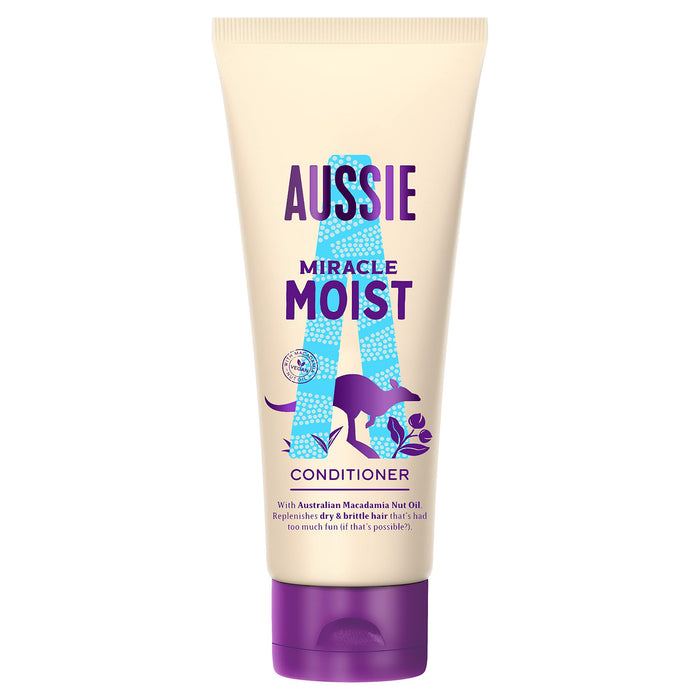 Aussie Miracle Moist Hair Conditioner 200ml - Conditioners at MyPerfumeShop by Aussie