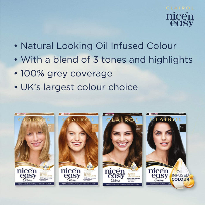 Nice & Easy Care Colour Dark Brown 4 - Colourants at MyPerfumeShop by Clairol