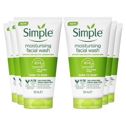 Simple Wash Moisturising Foaming - 150ml - Regime Skin Care at MyPerfumeShop by Simple