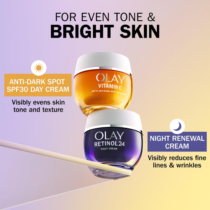 Olay Retinol Face Night Cream - 50ml - Regime Skin Care at MyPerfumeShop by Olay