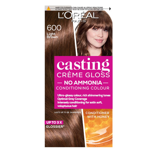 L'Oreal Paris Casting Creme Gloss 600 Light Brown - Colourants at MyPerfumeShop by L'Oreal Paris