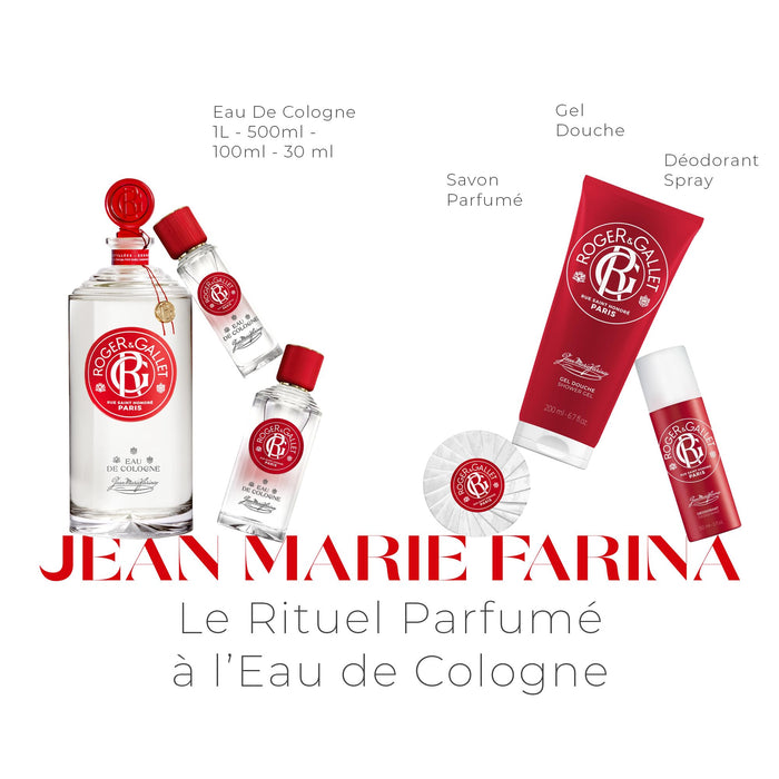 Roger  Gallet Jean-Marie Farina Eau de Cologne 100ml - Eau de Cologne at MyPerfumeShop by Roger Gallet