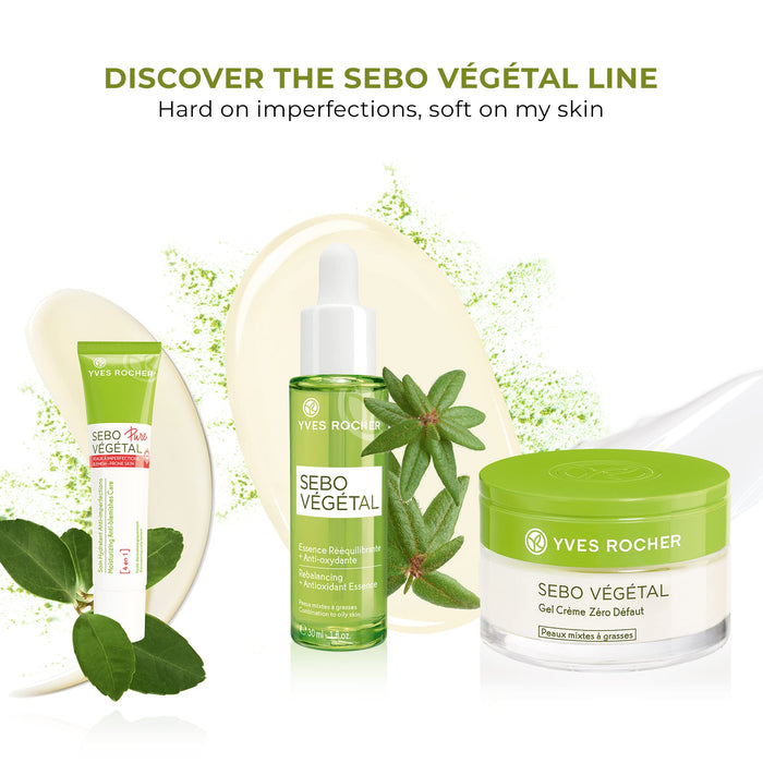 Yves Rocher Sebo Vegetal Zero Blemish Gel Cream 50ml - Gel Cream at MyPerfumeShop by Yves Rocher