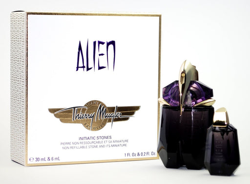 Mugler Alien 2 Piece Gift Set: Eau de Parfum 30ml - Eau de Parfum 6ml - Gift Set at MyPerfumeShop by Thierry Mugler