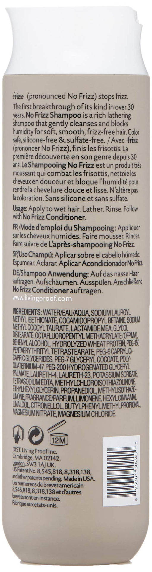 Living Proof No Frizz Shampoo 236ml - Shampoos at MyPerfumeShop by Living Proof