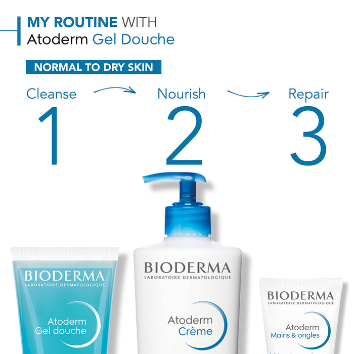 Bioderma Atoderm Gel Douche Gentle Shower Gel 200ml - Skin Care at MyPerfumeShop by Bioderma