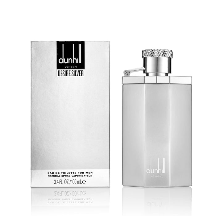 Dunhill Desire Silver Eau de Toilette 100ml Spray - Fragrance at MyPerfumeShop by Dunhill