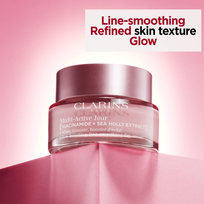 Clarins Multi Active Glow Boosting Line-Smoothing Day Cream 50ml - Creams at MyPerfumeShop by Clarins