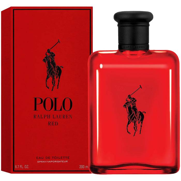 Ralph Lauren Polo Red Eau de Toilette 200ml Spray - Fragrance at MyPerfumeShop by Ralph Lauren