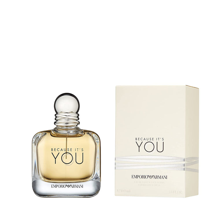 Emporio Armani Because It's You Eau de Parfum 100ml - Eau de Parfum at MyPerfumeShop by Emporio Armani