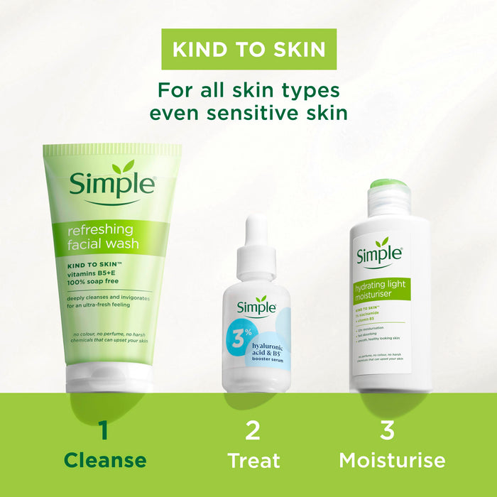 Simple Wash Gel Refreshing - 150ml - Regime Skin Care at MyPerfumeShop by Simple