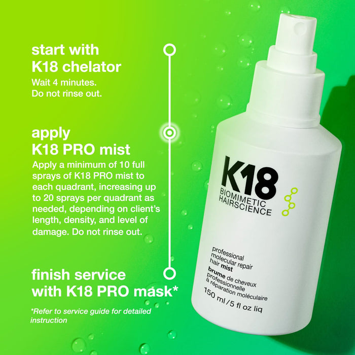 K18 Professional Molecular Repair Hair Mist 150ml - Hair Sprays at MyPerfumeShop by K18