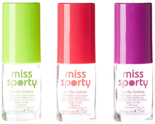 Miss Sporty Gift Set 11ml Pump Up Booster EDT + 11ml Clubbing Proof EDT + 11ml Crush On You EDT - Fragrance at MyPerfumeShop by Miss Sporty