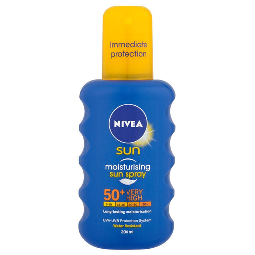 Nivea Sun Moisturising Spray SPF50+ - 200ml - Sun Preps at MyPerfumeShop by Nivea