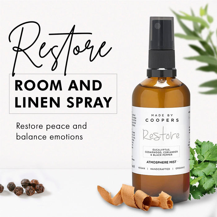 Made By Coopers Atmosphere Mist Restore Room Spray 100ml - Room Spray at MyPerfumeShop by Made By Coopers