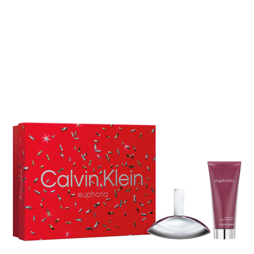 Calvin Klein Euphoria Gift Set 50ml EDP + 100ml Body Lotion - For Her at MyPerfumeShop by Calvin Klein