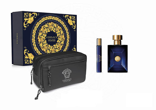 Versace Dylan Blue 100ml EDT Spray +10ml EDT Mini + Trousse - Personal Fragrance at MyPerfumeShop by Versace