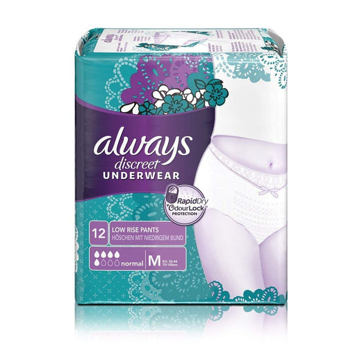 Always Discreet Heavy Pants Medium x 12 - Incontinance Pants at MyPerfumeShop by Always