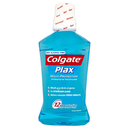 Colgate Plax Mouthwash Cool Blue Mint - 500ml - Mouth Fresheners at MyPerfumeShop by Colgate