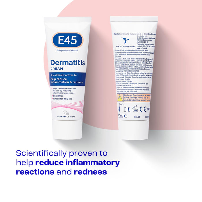 E45 Dermatitis Cream - 50ml - Creams & Lotions at MyPerfumeShop by E45