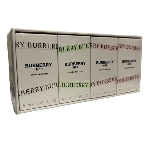 Burberry (L) Mini 2 x 5ml EDP Burberry + 5ml EDT Burberry Her + 5ml EDP Burberry Her London Dream - Personal Fragrance at MyPerfumeShop by BURBERRY