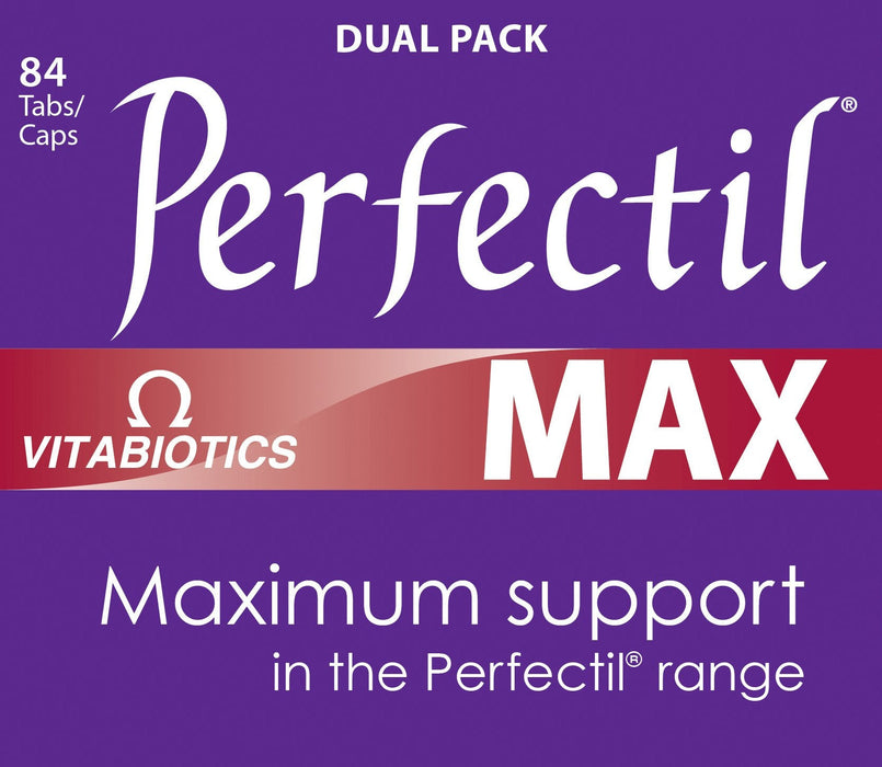 Vitabiotics Perfectil Max Skin Hair And Nails 84 Tablets - Women at MyPerfumeShop by Perfectil