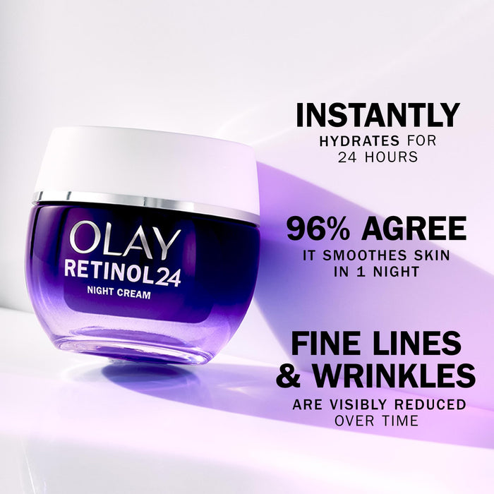 Olay Retinol Face Night Cream - 50ml - Regime Skin Care at MyPerfumeShop by Olay