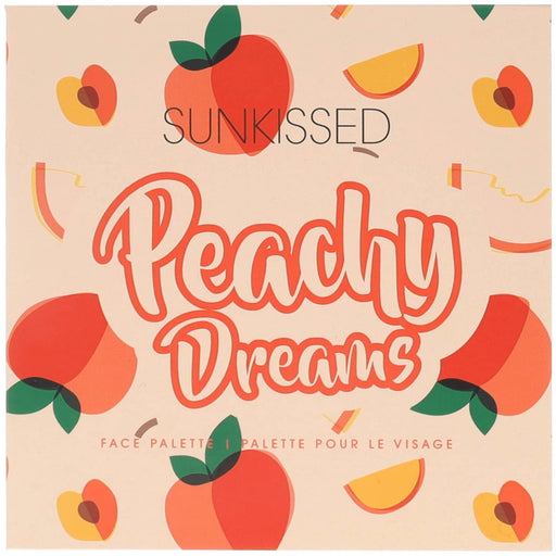 Sunkissed Peachy Dreams Face Palette 30g - Blusher at MyPerfumeShop by Sunkissed