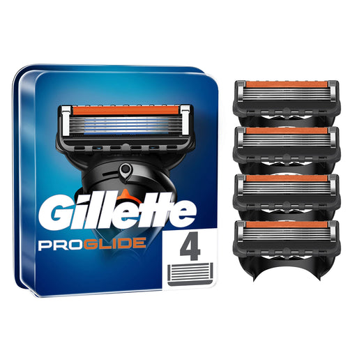 Gillette Fusion ProGlide Razor Blades For Men, 4 Refills - Razors at MyPerfumeShop by Gillette