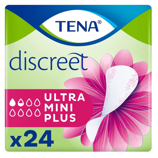 Tena Liners Tena Lady Ultra Mini Plus x 24 - Incontinance Pads at MyPerfumeShop by Tena