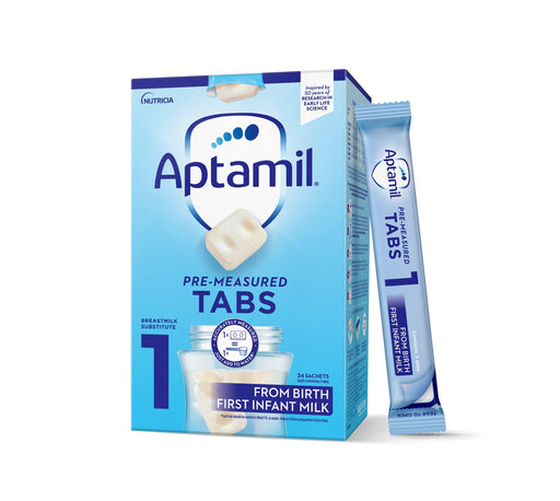 Aptamil Pre-Measured Tabs 1 From Birth First Infant Milk x 120 - Milk at MyPerfumeShop by Aptamil