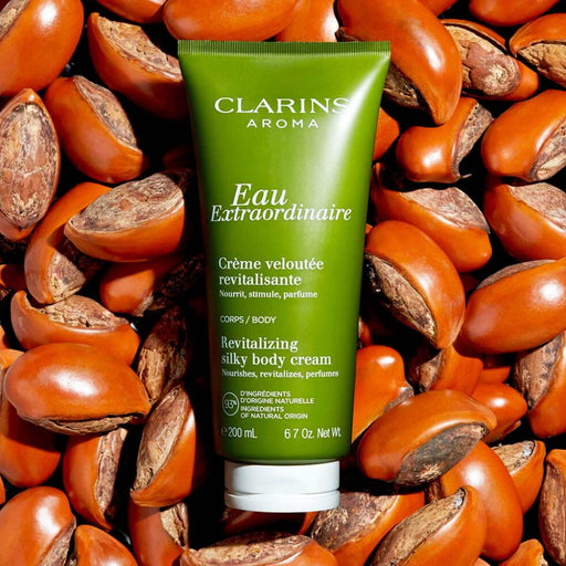 Clarins Eau Extraordinaire Revitalizing Silky Body Cream 200ml - Body Moisturisers at MyPerfumeShop by Clarins