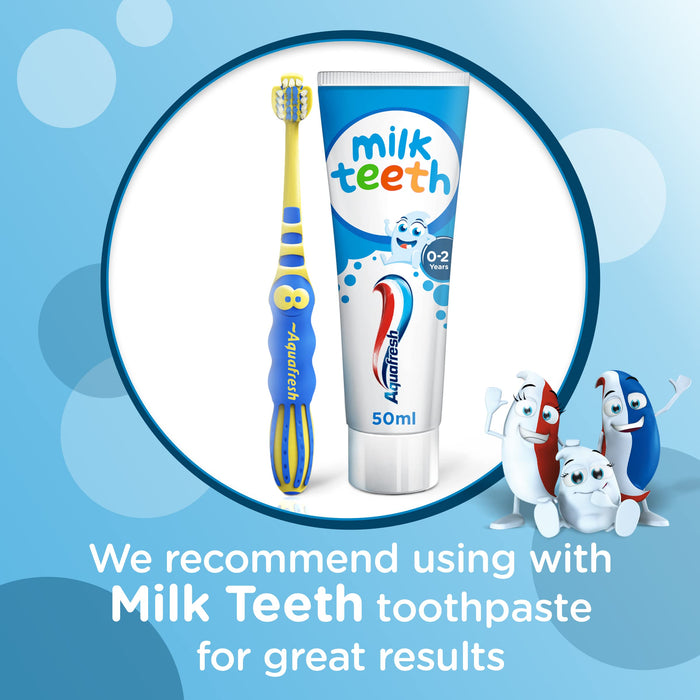 Aquafresh Milk Teeth Toothbrush - Toothbrushes at MyPerfumeShop by Aquafresh